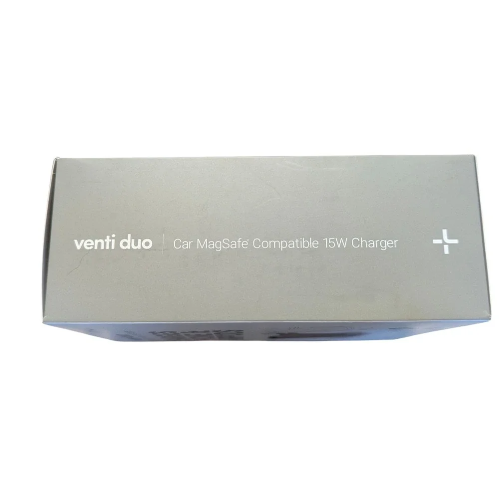 R6-N TYLT Venti Duo Car MagSafe Compatible 15W - Charges iPhone & AirPods